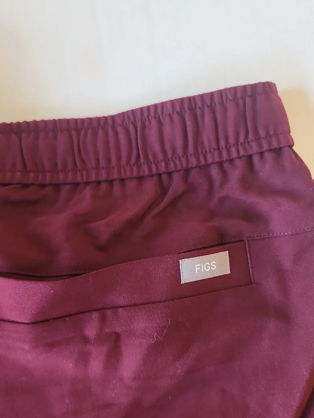 Figs Men's Tansen Jogger Scrub Pants, Burgundy, Large